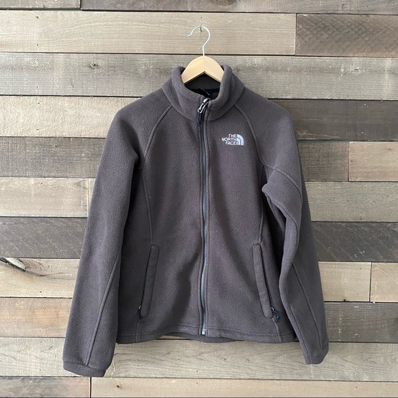The North Face Jackets & Blazers - The North Face Women's Brown Fleece Full Zip Jacket
